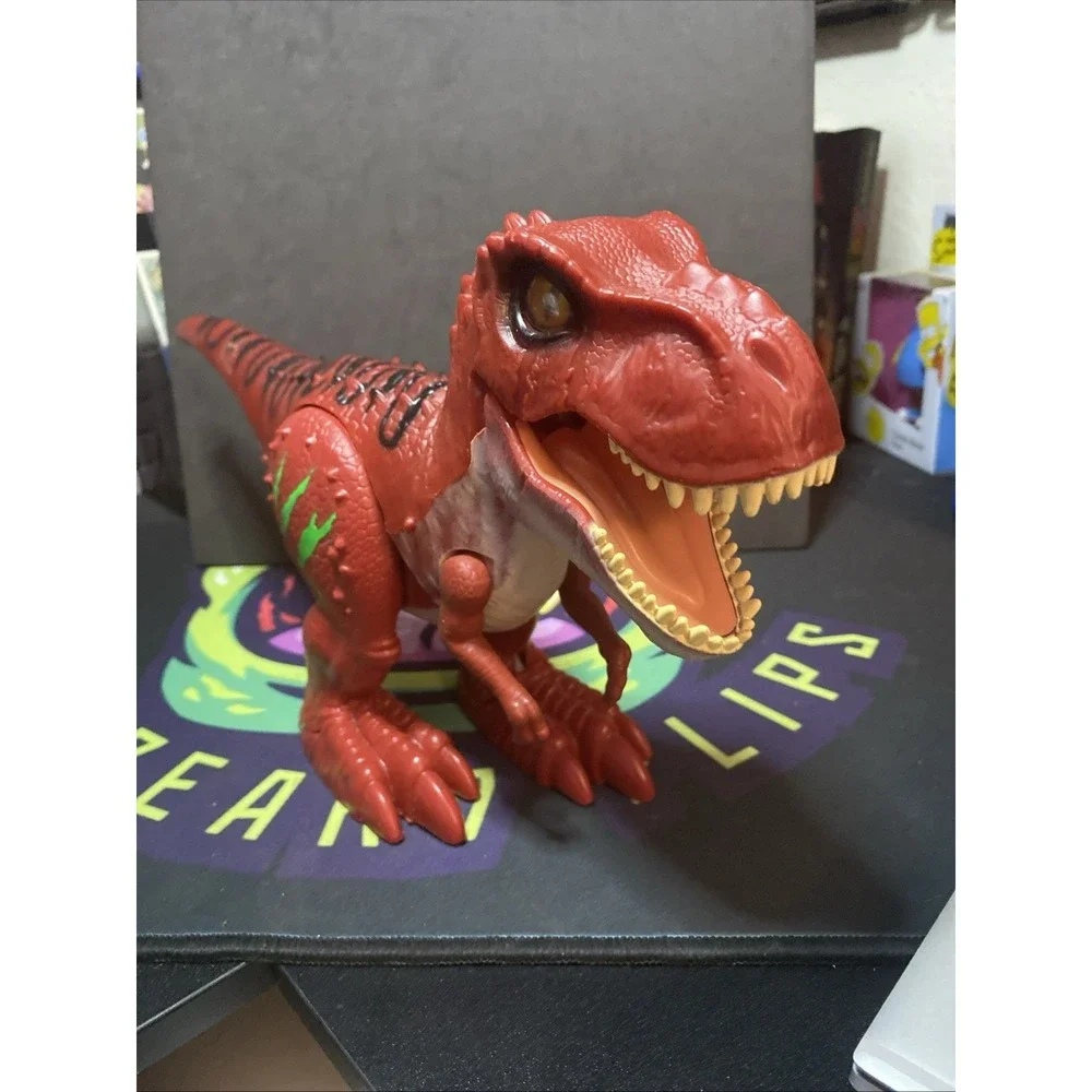 Zuru Robo Alive Walking Growling Red Tyrannosaurus Rex Robotic Dinosaur 12